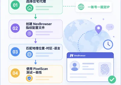 多账号防关联：住宅代理指纹匹配实操