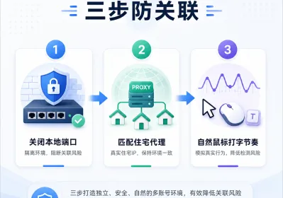 多账号防关联进阶：本地端口与行为泄露防护