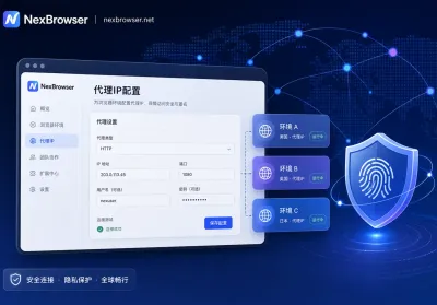 代理IP绑定浏览器怎么配置？分5步核对出口一致性