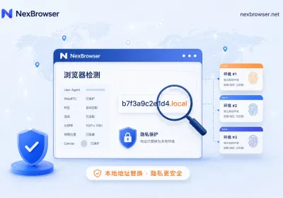 从检测页一串 .local 主机名说起：WebRTC 本地 IP 被 mDNS 替换后，还要核对哪些信息？
