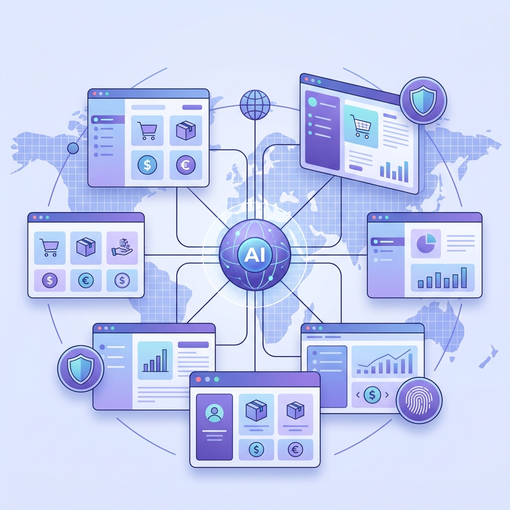 AI多账号安全运营示意图