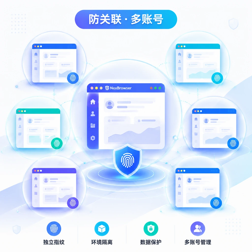 多账号隔离 · 防关联