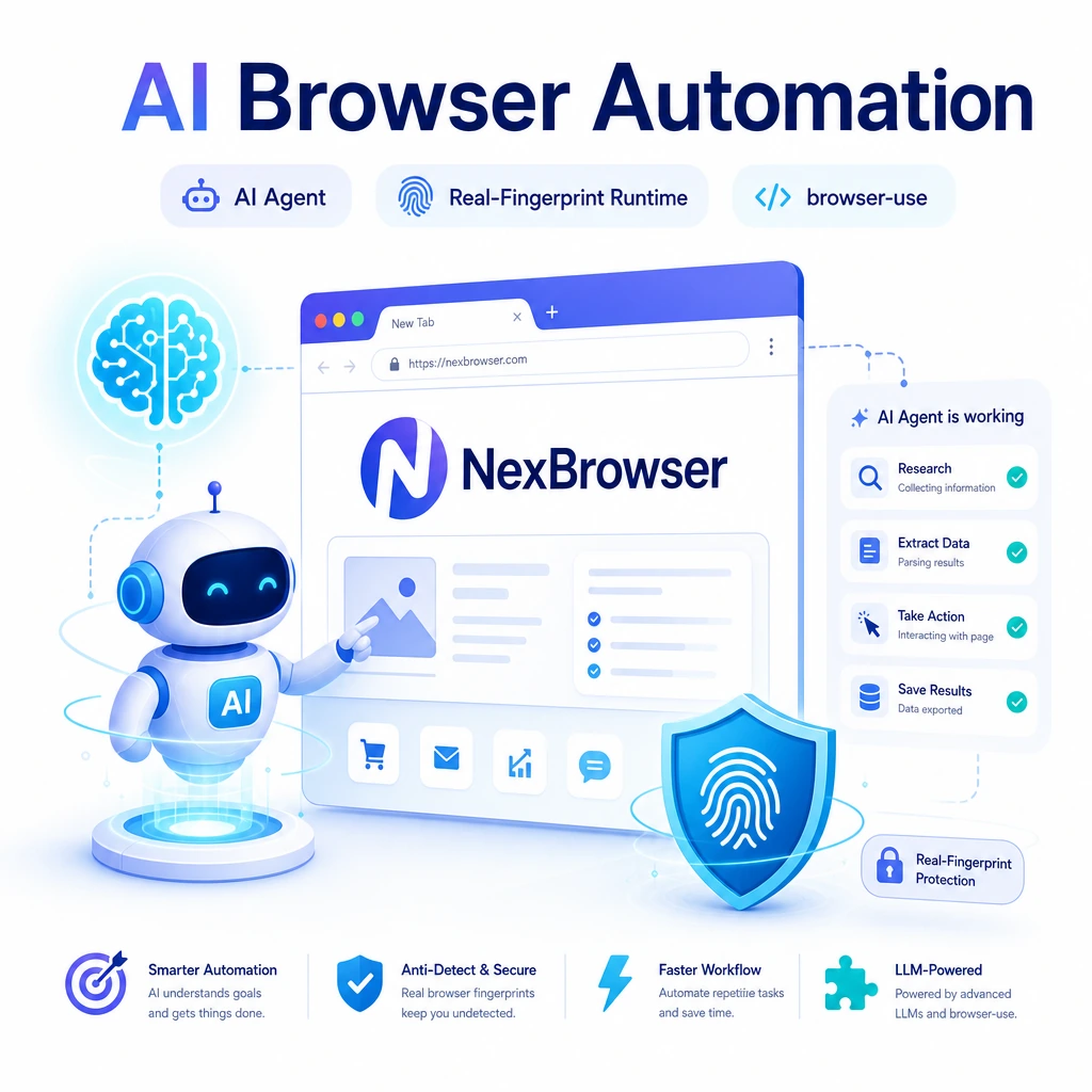 AI browser automation