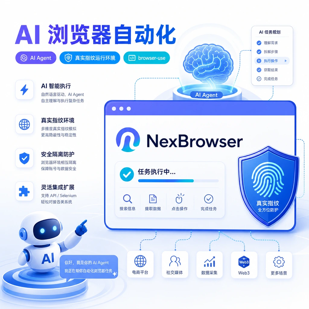 AI 浏览器自动化
