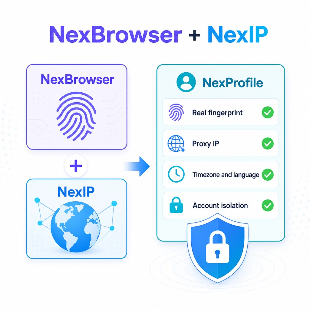 NexBrowser + NexIP multi-dimensional unity